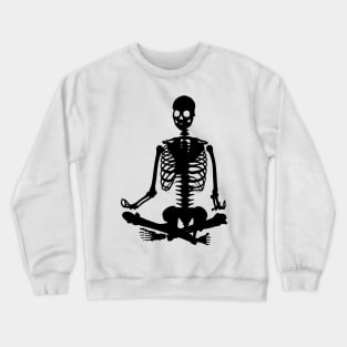 Yoga scelet Crewneck Sweatshirt